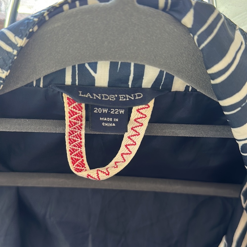 Lands End Lightweight Packable Jacket - image 2
